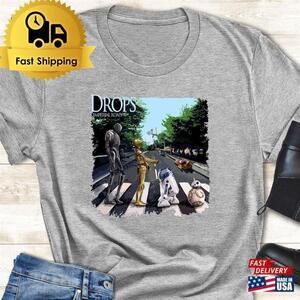 Droids Abbey Road Parody Space Mashup T-Shirt